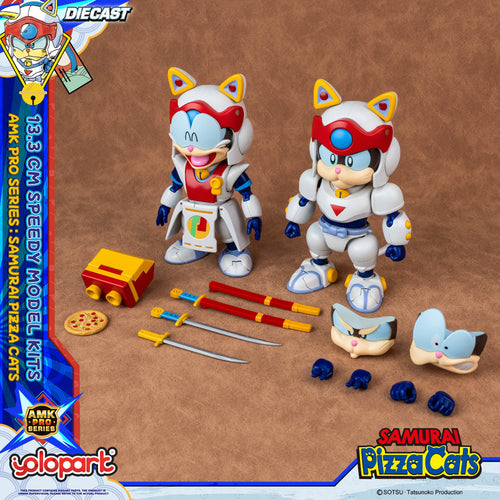 PRO - ORDER: Samurai Pizza Cats AMK PRO Series Speedy Model Kit